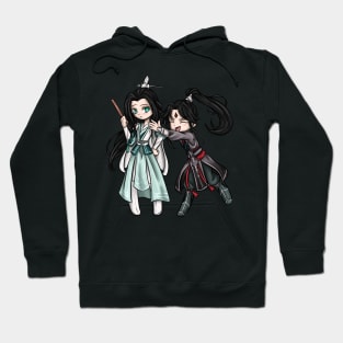 Chibi - Scum Villian's Self Saving System Shen Qingqiu and Luo Binghe Hoodie